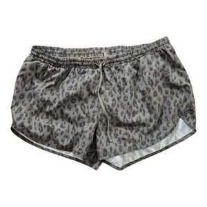 Old Navy Leopard Print Athletic Shorts Size L